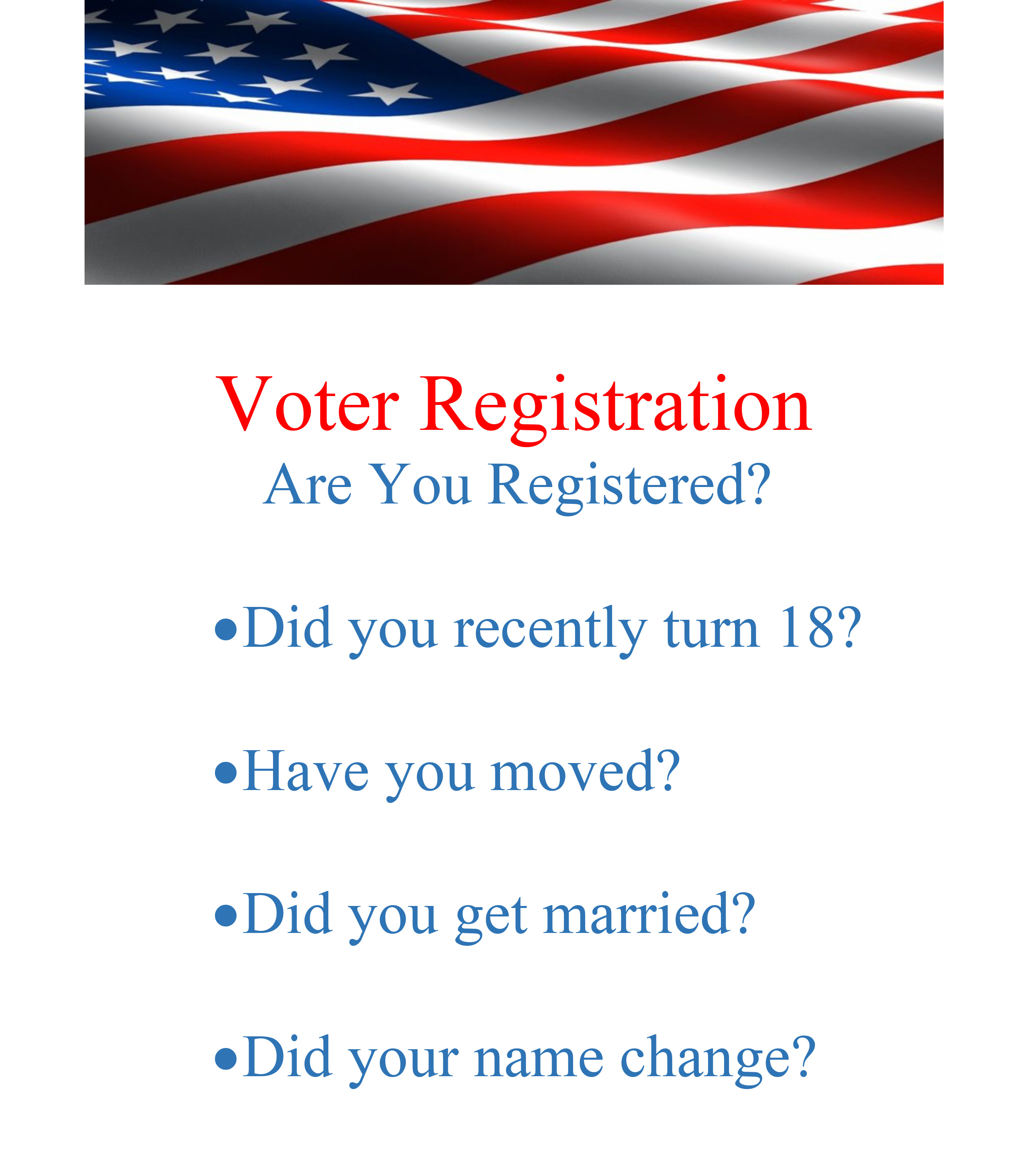 Voter Registration Kit